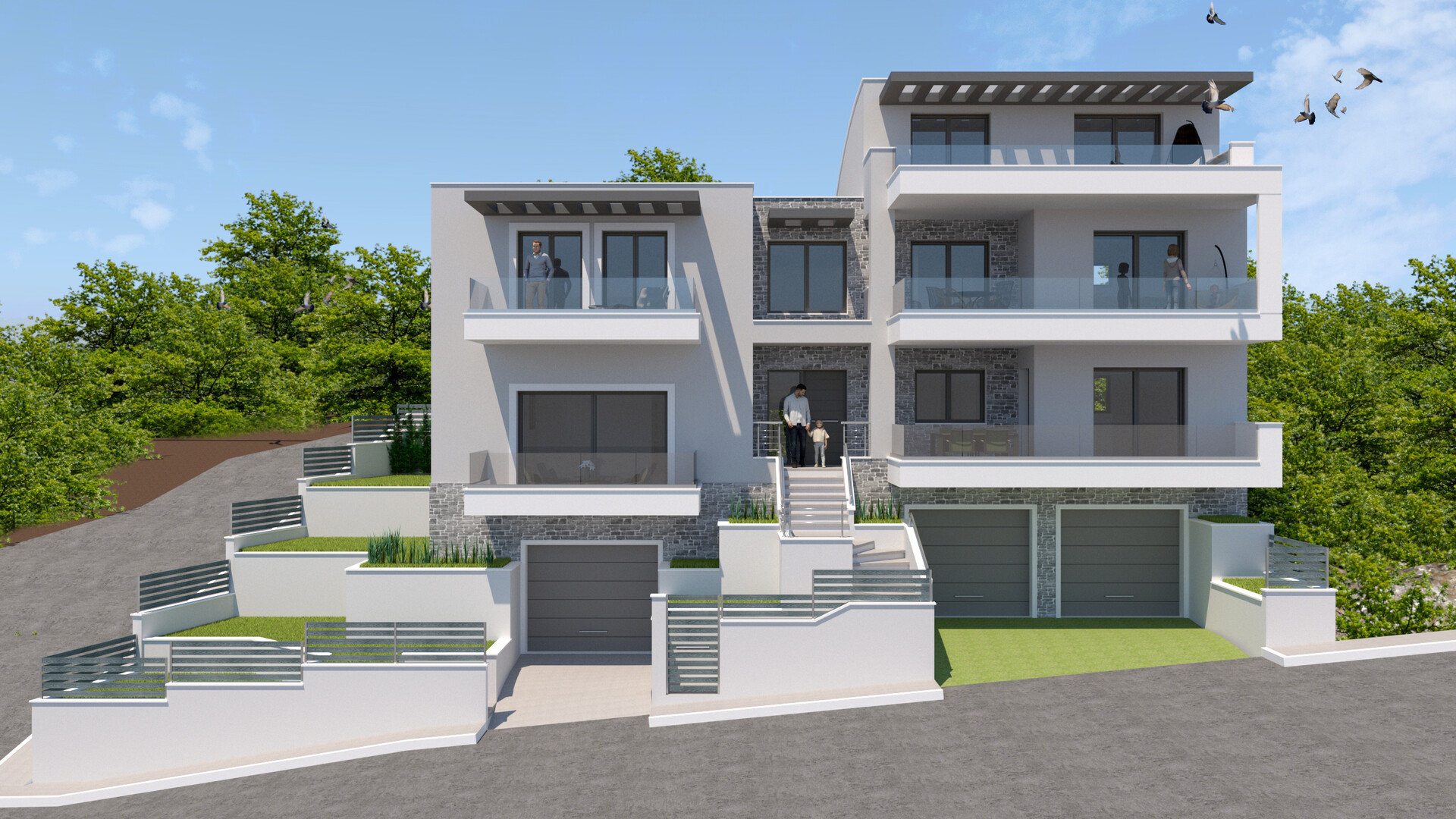 Продажа - Таунхаус 170 m² в пригороде Кавалы
