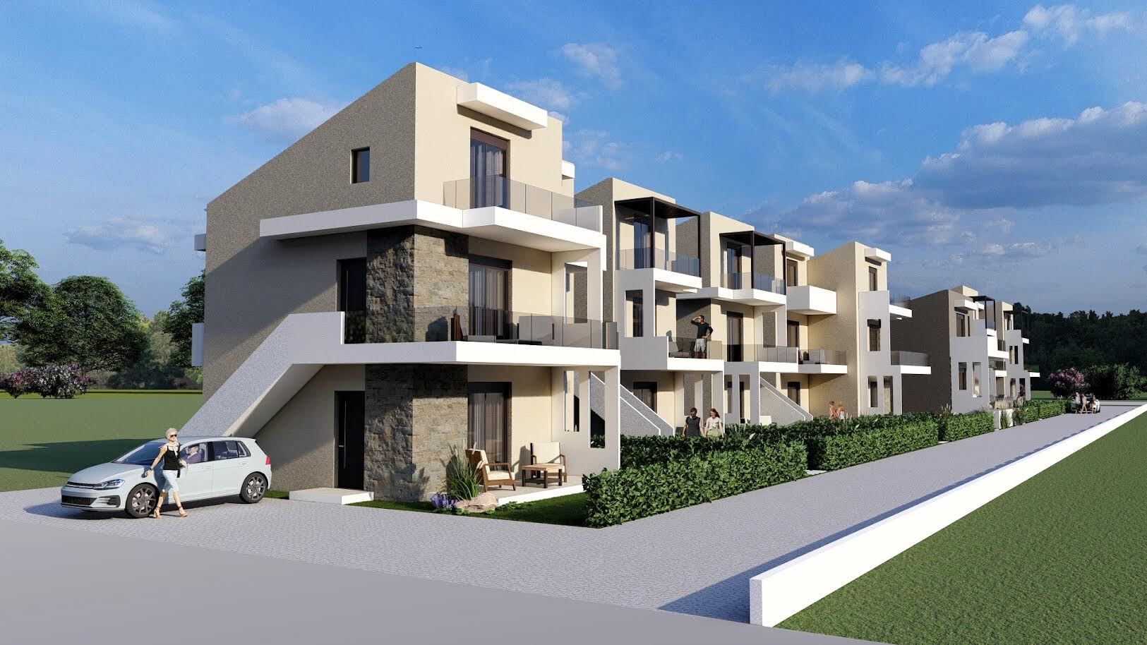 Продажа - Таунхаус 67 m² в пригороде Кавалы
