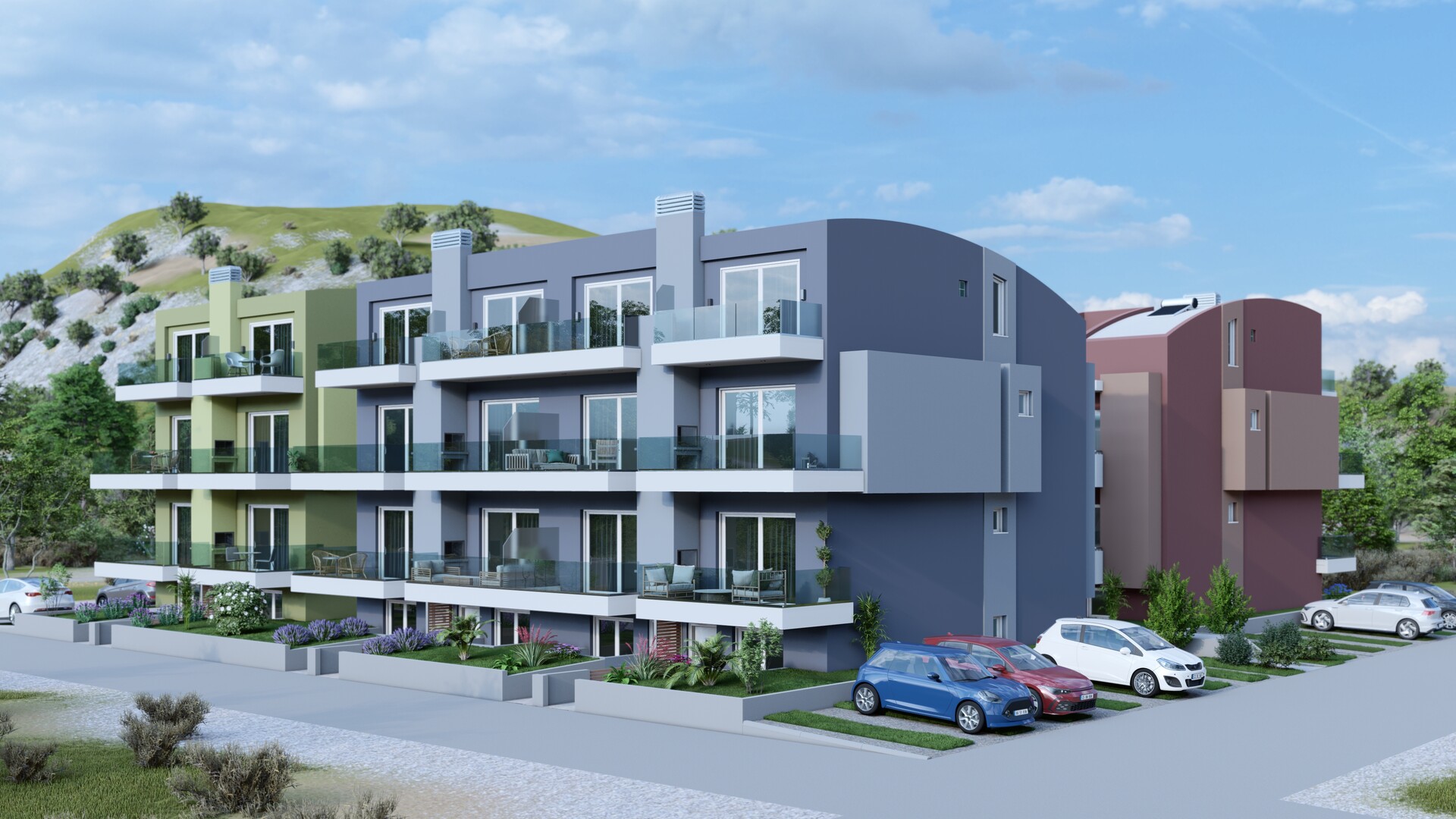 Продажа - Комплекс 377 m² в пригороде Кавалы