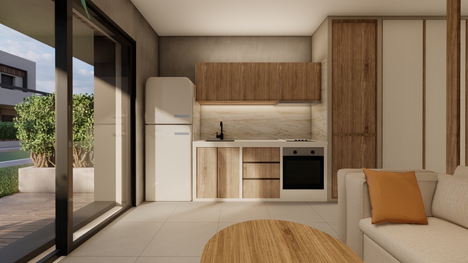 Продажа - Квартира 35 m² в Халкидиках