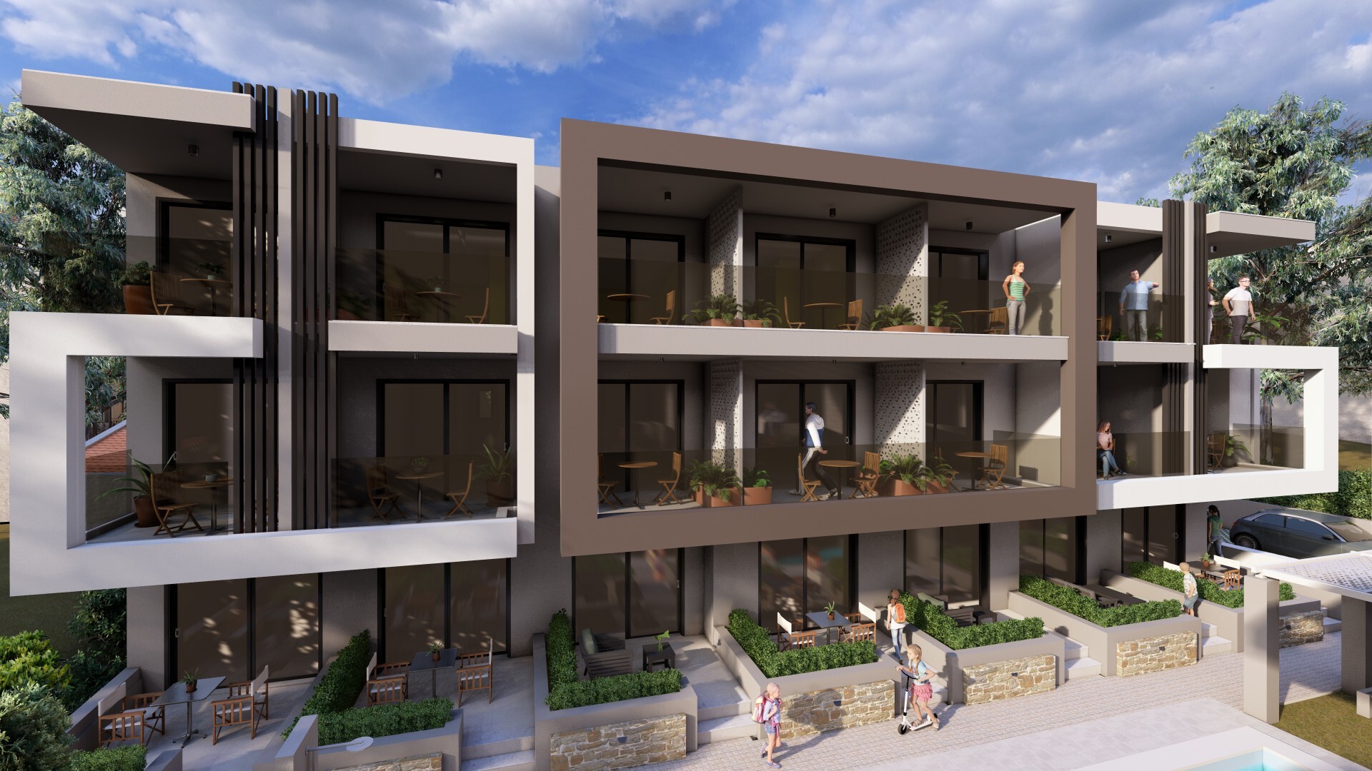 Продажа - Двухуровневая квартира 56 m² на Кассандре (Халкидики)