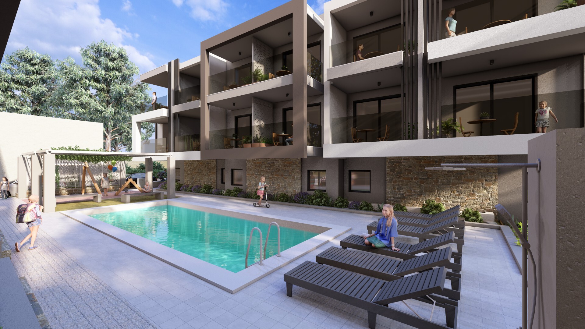 Продажа - Двухуровневая квартира 56 m² на Кассандре (Халкидики)