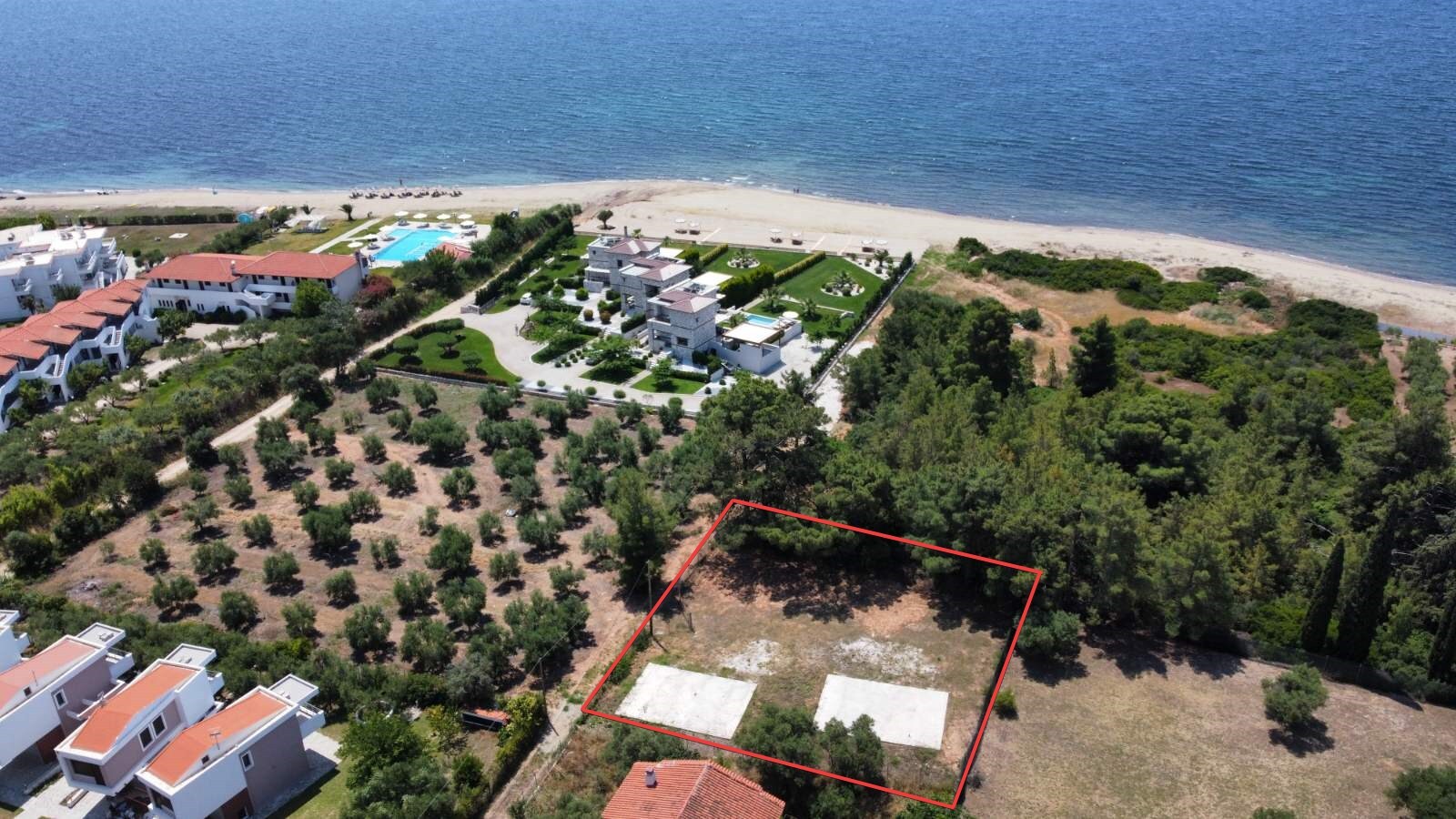 Продажа - Земельный участок 900 m² в Халкидиках
