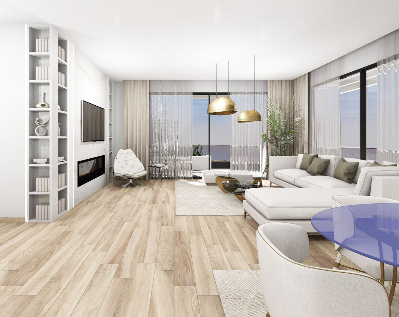 Продажа - Квартира 129 m² в пригороде Салоник