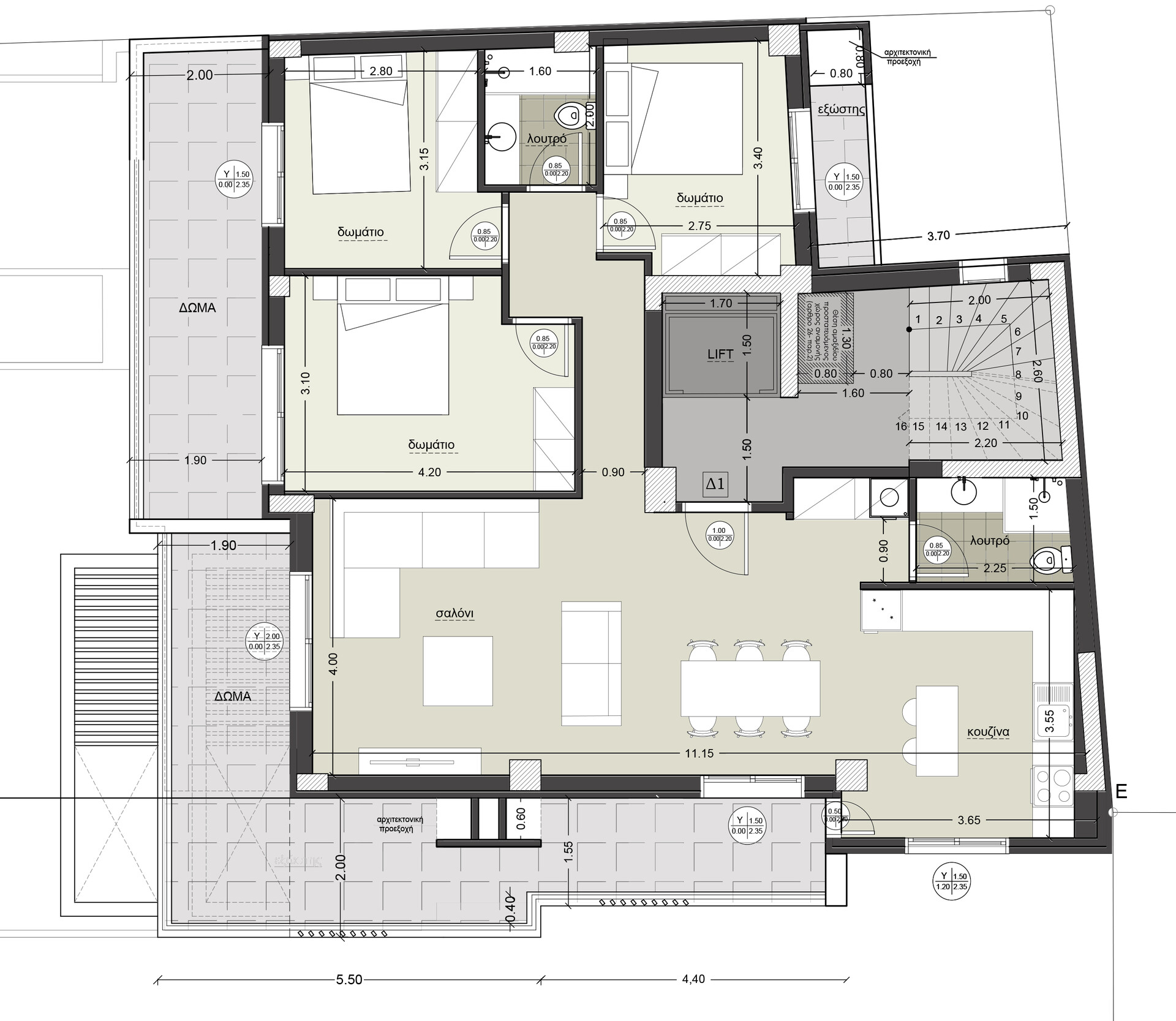 Продажа - Квартира 140 m² в Салониках