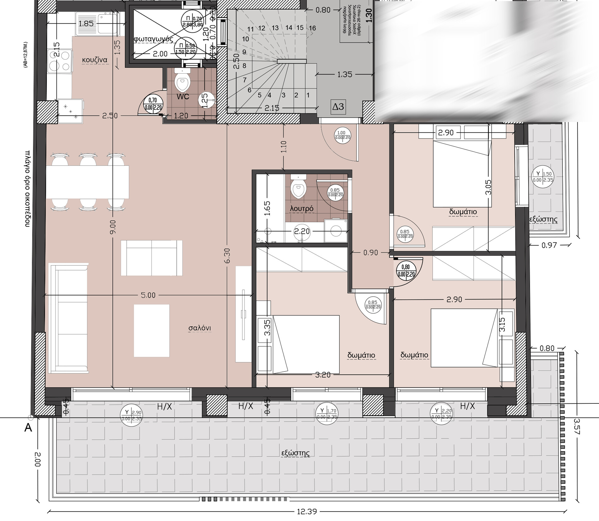 Продажа - Квартира 122 m² в Салониках