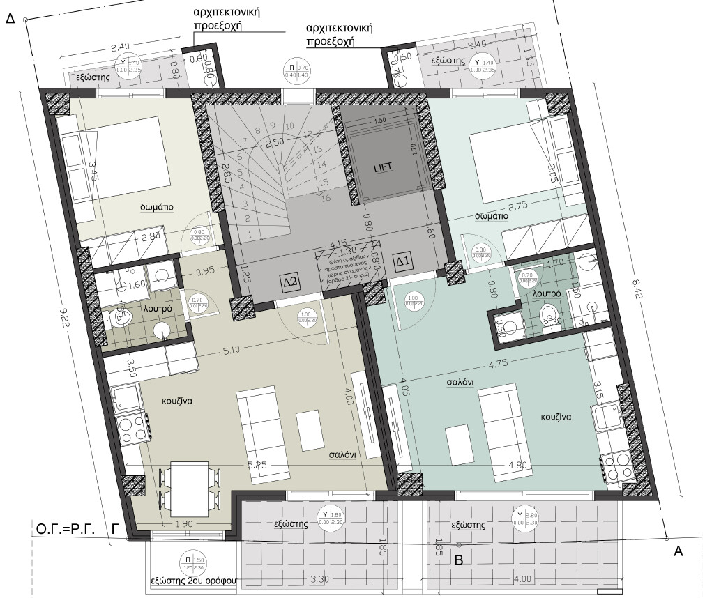 Продажа - Квартира 50 m² в Салониках
