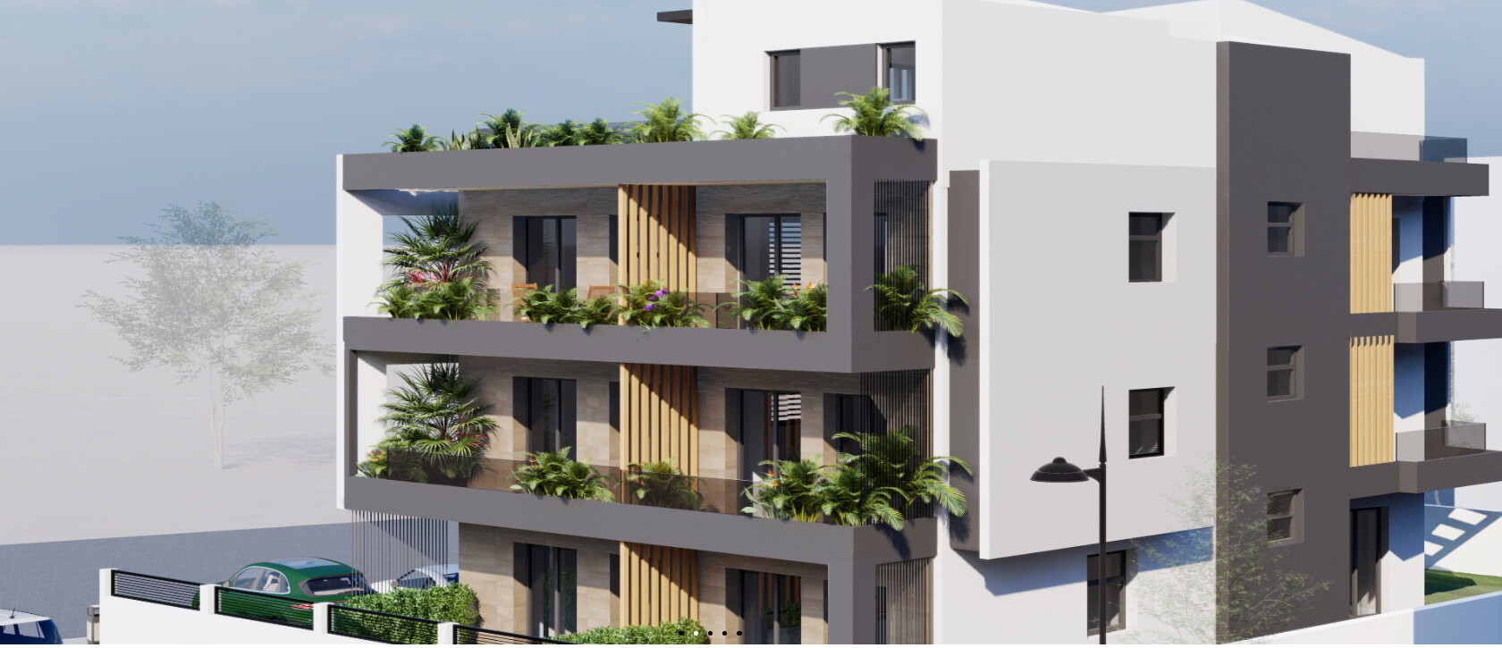 Продажа - Двухуровневая квартира 55 m² в пригороде Салоник