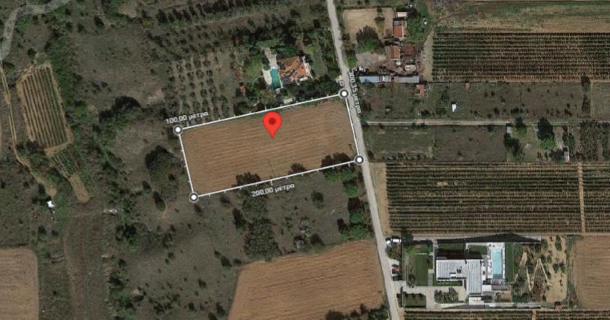 Продажа - Земельный участок 4800 m² в пригороде Салоник
